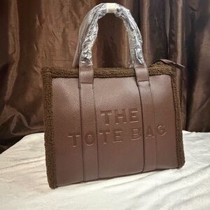 Brown Leather Tote Bag
